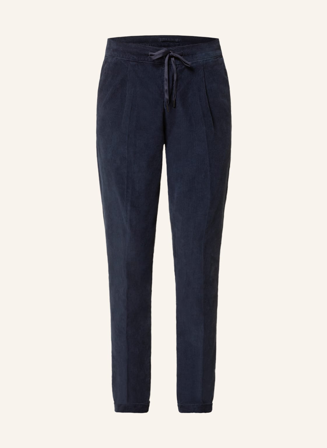 Image of Strokesman's Cordhose Leo Im Jogging-Stil Slim Fit blau