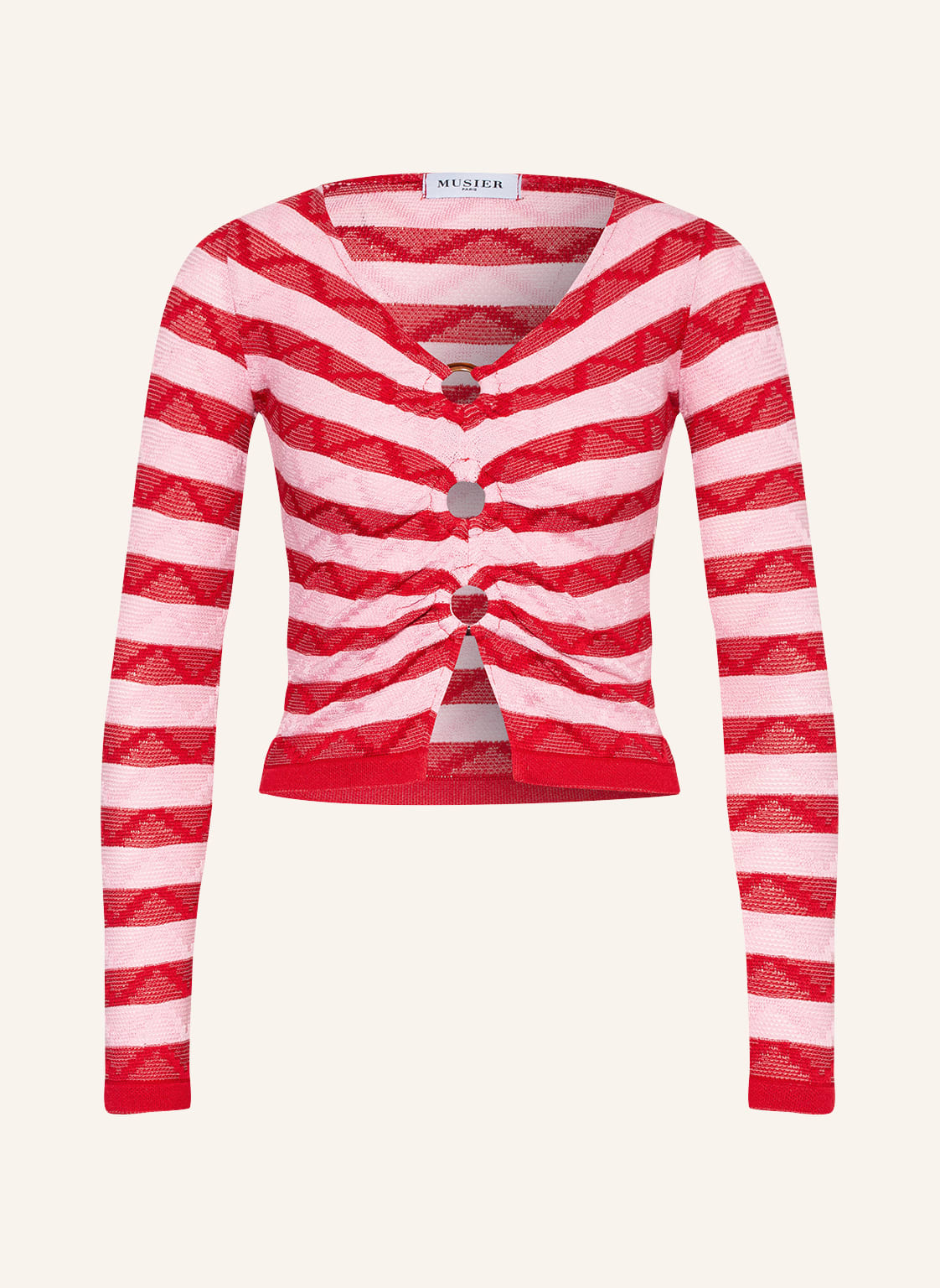 Image of Musier Paris Strickshirt Paros pink