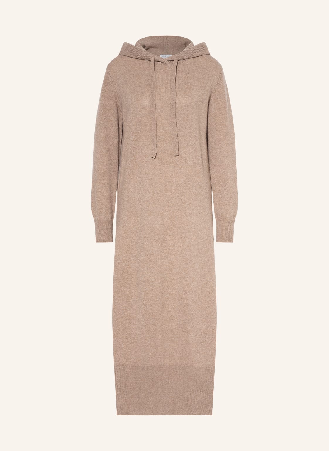 Image of Mrs & Hugs Strickkleid Aus Cashmere beige