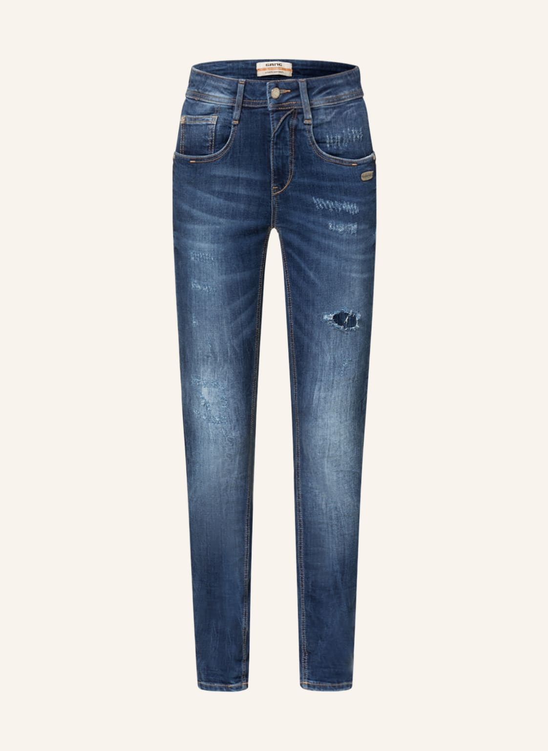 Image of Gang Destroyed Jeans Amelie blau