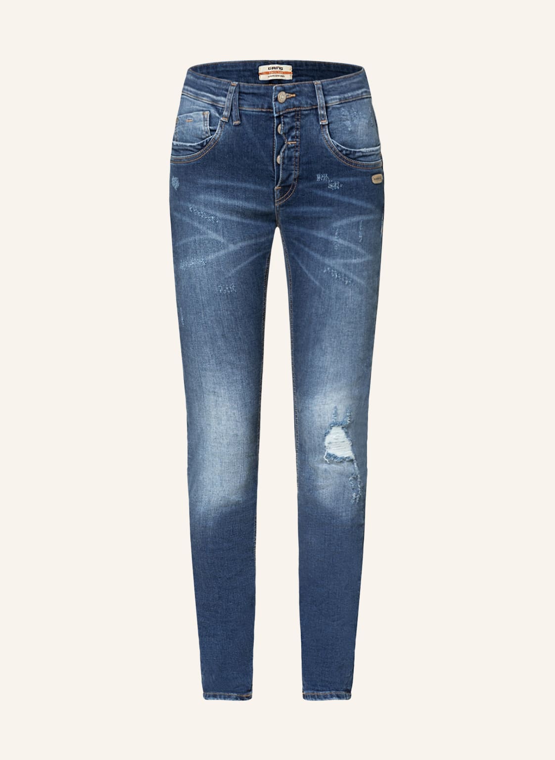 Image of Gang Destroyed Jeans Gerda blau