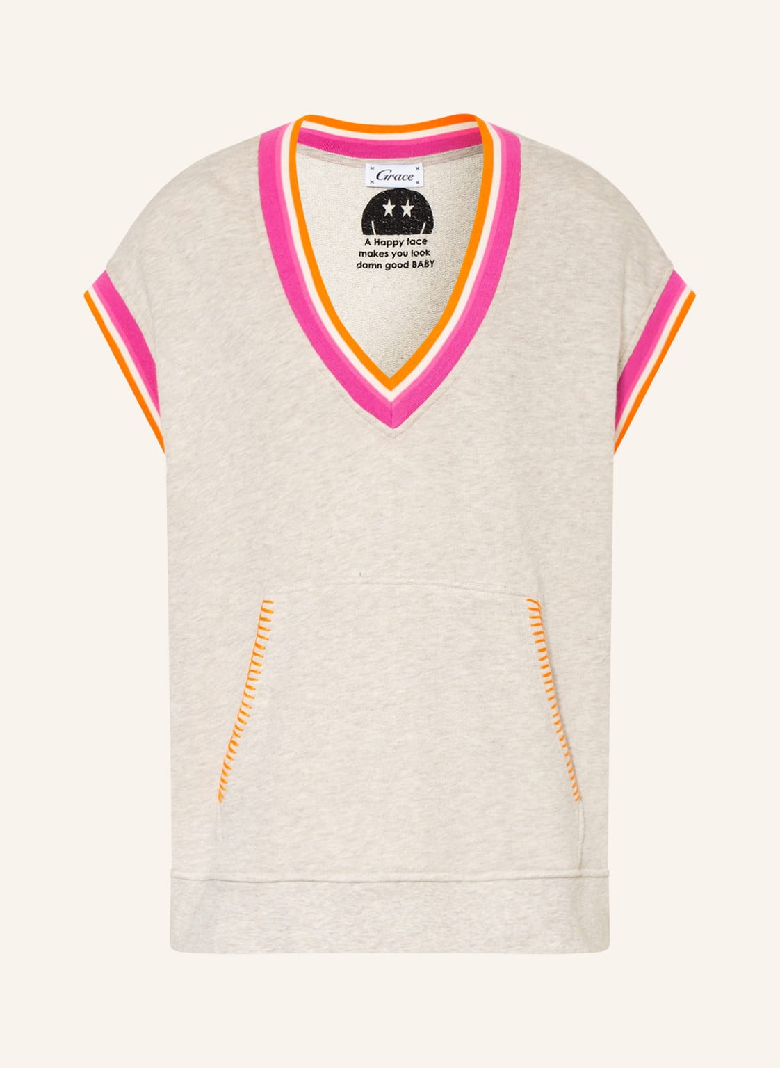 Image of Grace Sweat-Pullunder beige