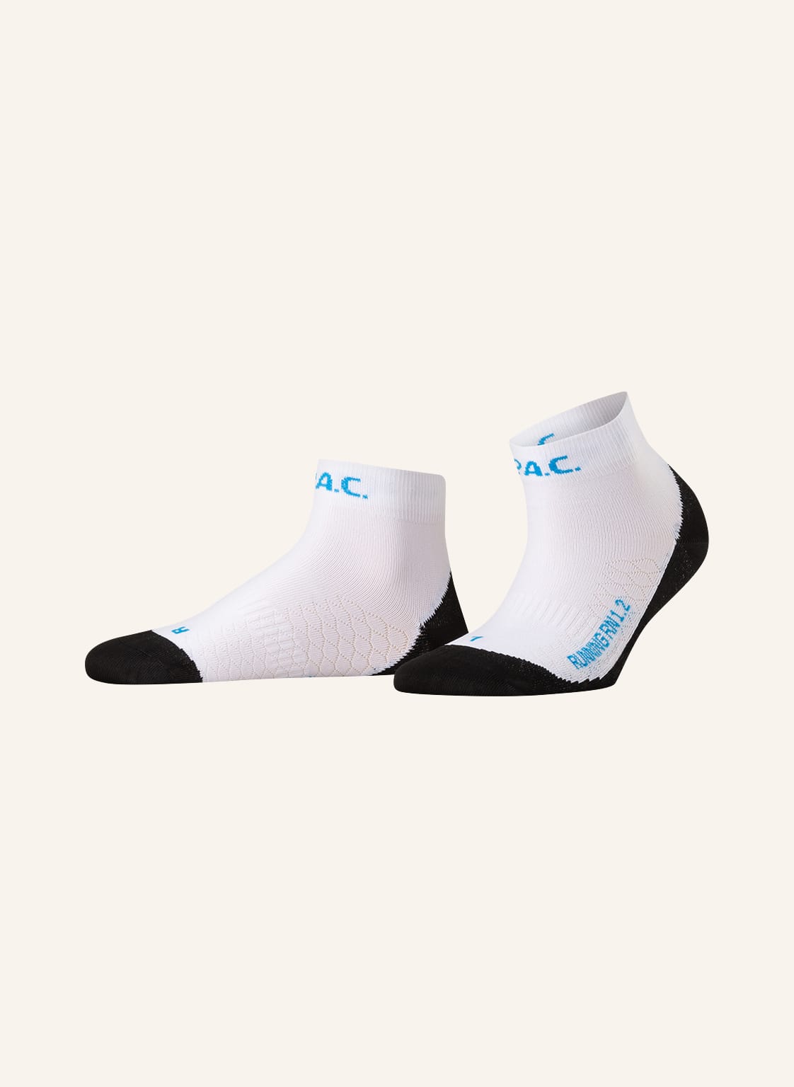 Image of P.A.C. Laufsocken Reflective Ultralight Speed weiss