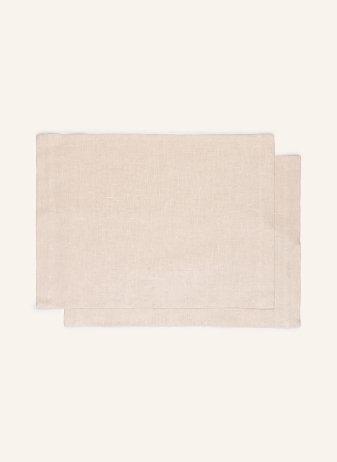 Image of Pichler 2er-Tischsets Aus Leinen beige