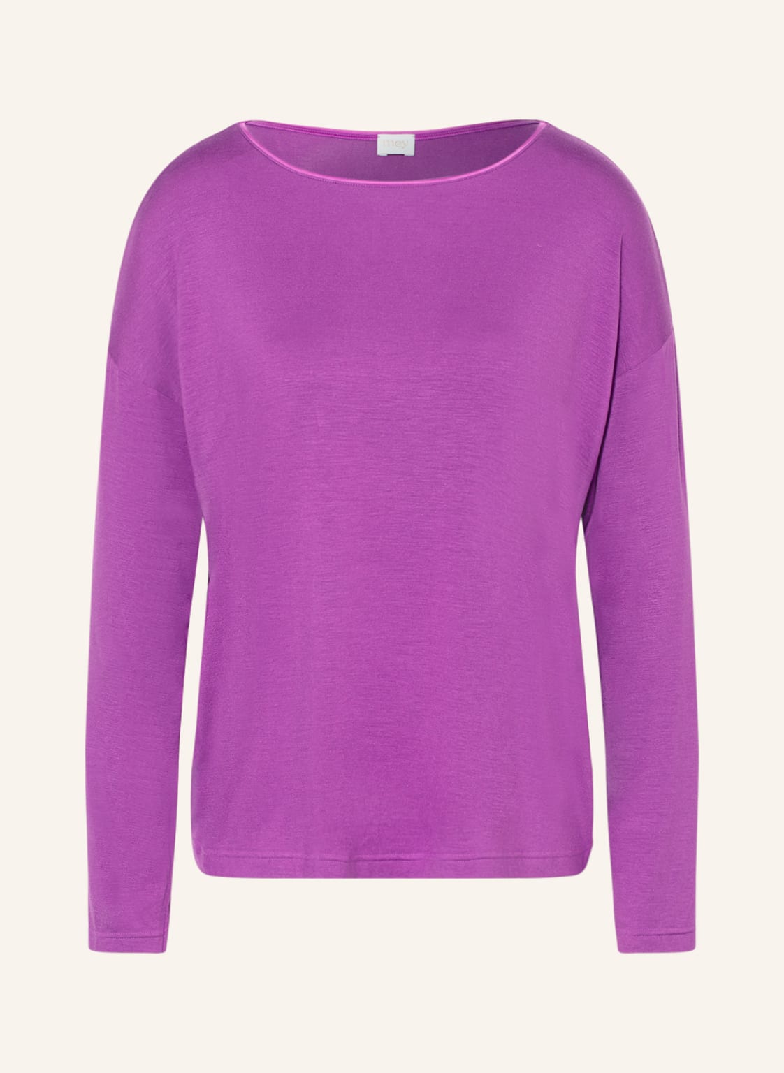 Image of Mey Schlafshirt Serie Alena violett