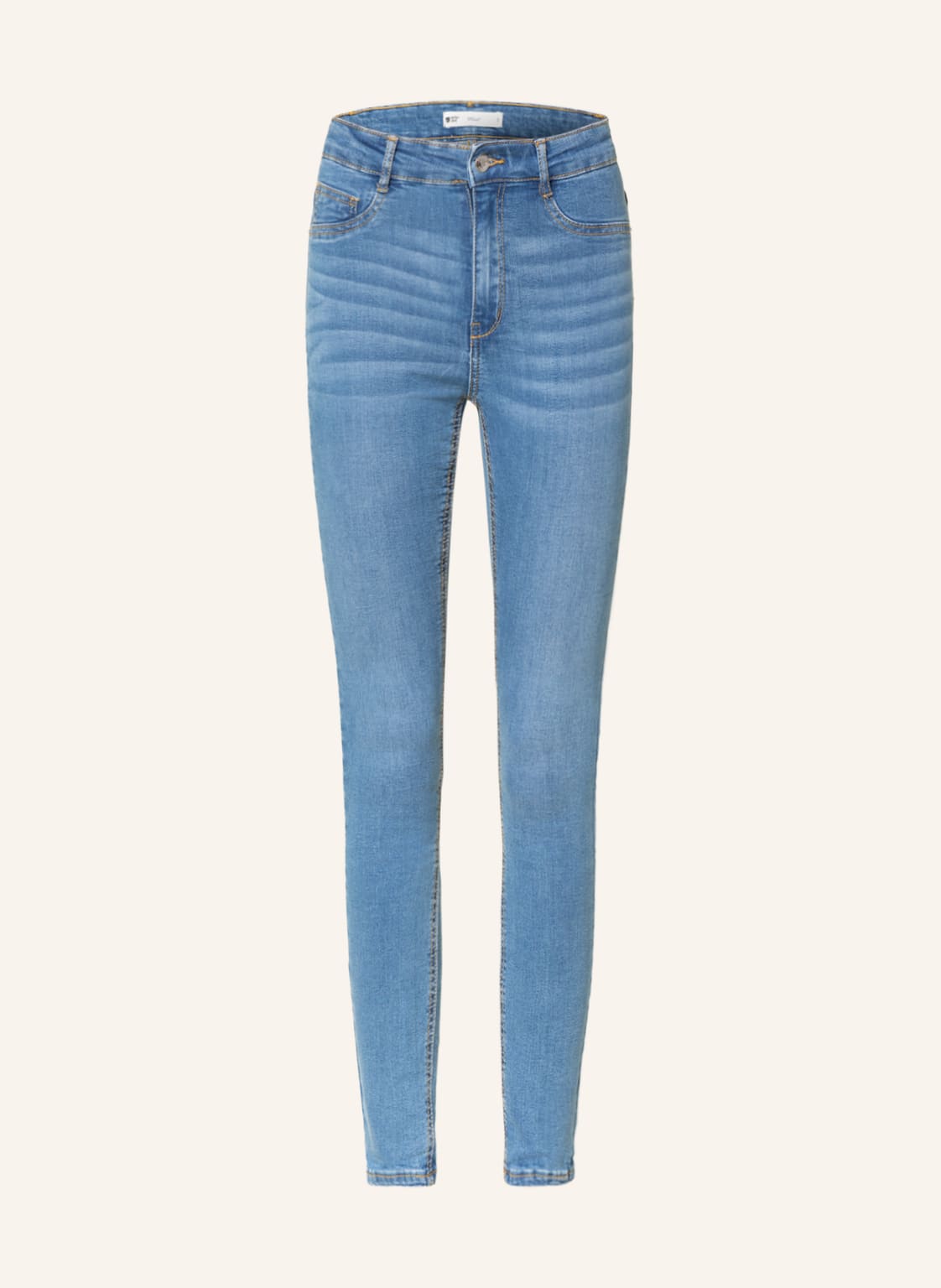 Image of Gina Tricot Skinny Jeans Molly blau