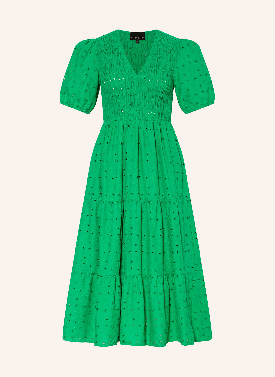 Image of Phase Eight Kleid Gretta Mit Lochstickereien gruen