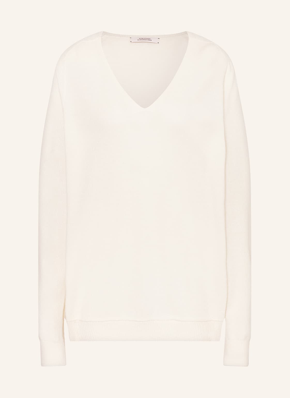 Image of Dorothee Schumacher Pullover Mit Cashmere weiss