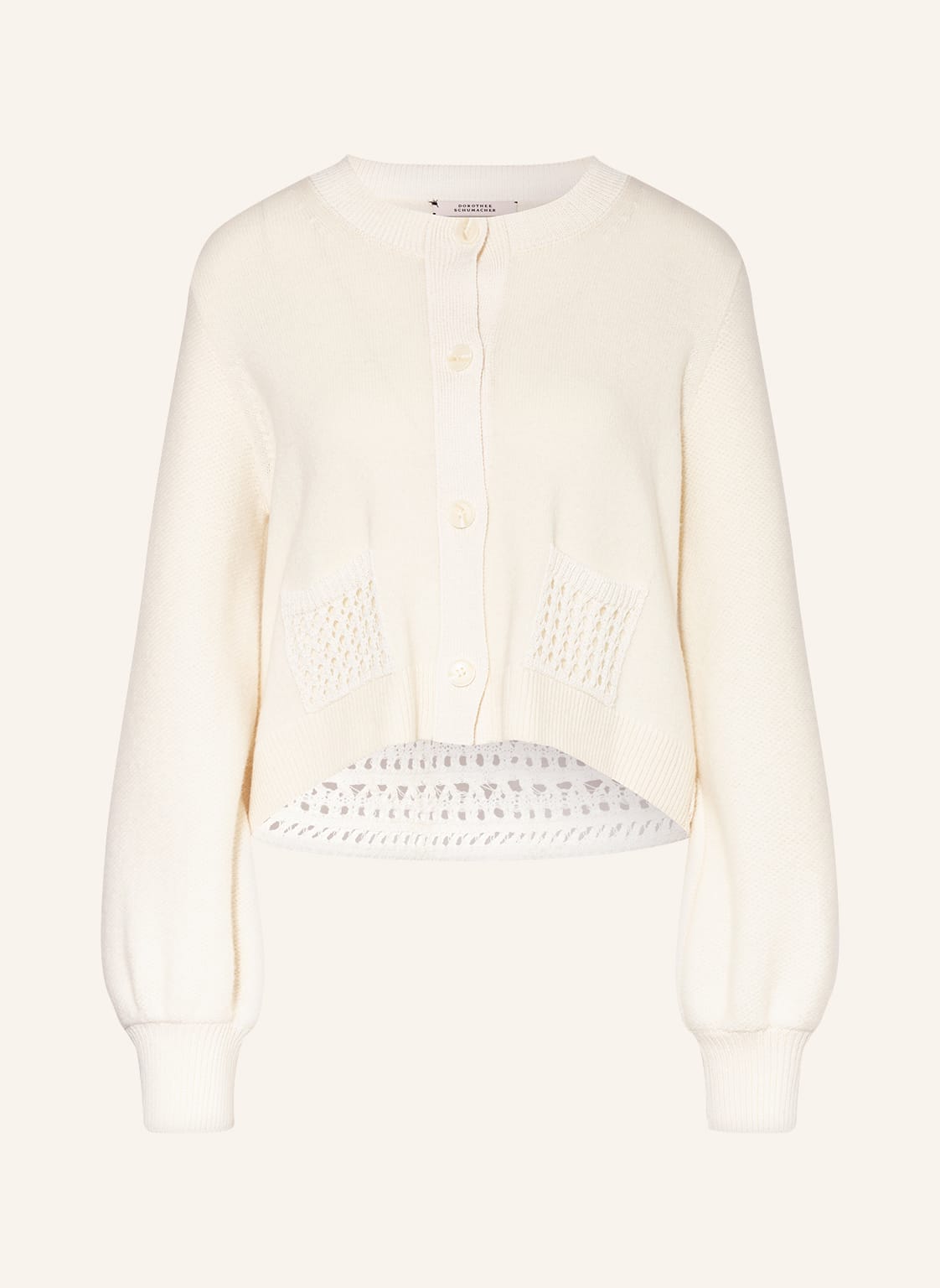 Image of Dorothee Schumacher Strickjacke weiss