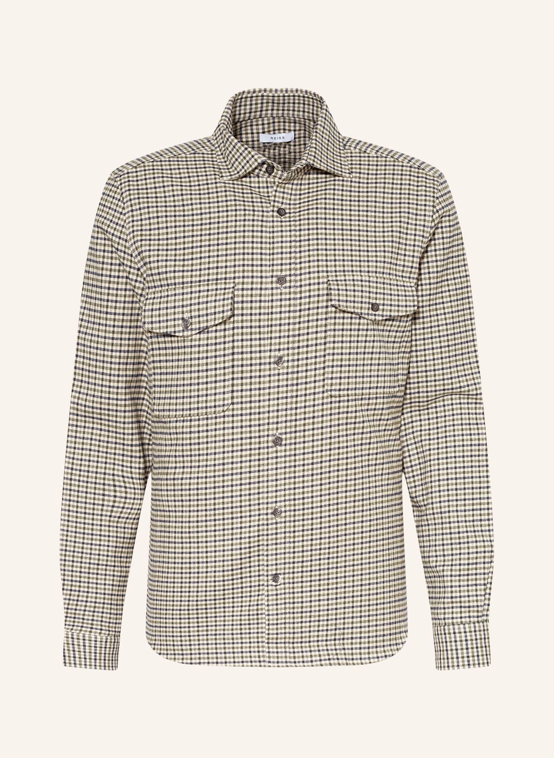 Image of Reiss Overjacket Kane gruen