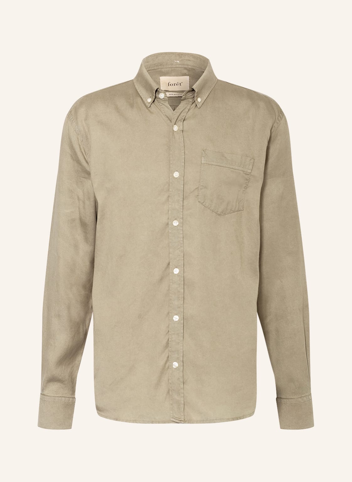 Image of Forét Hemd Beam Comfort Fit gruen