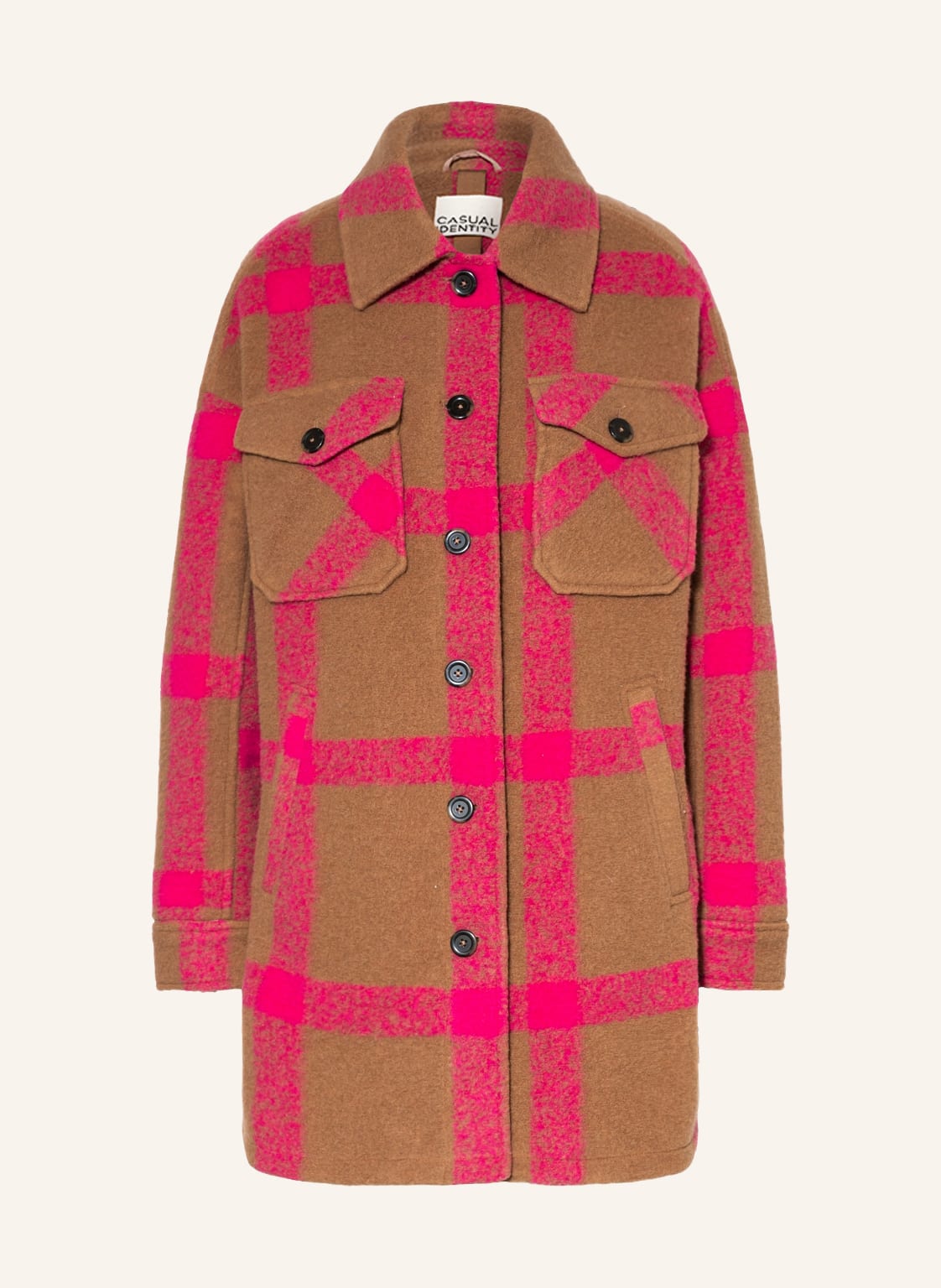 Image of Comma Casual Identity Mantel braun