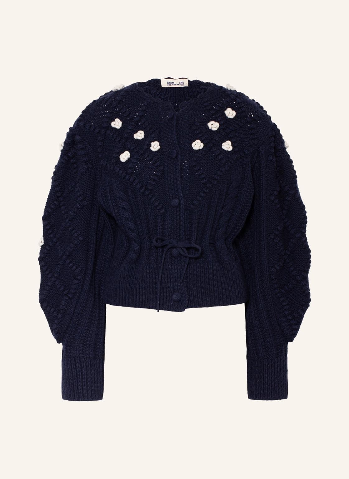 Image of Baum Und Pferdgarten Strickjacke Cristina blau