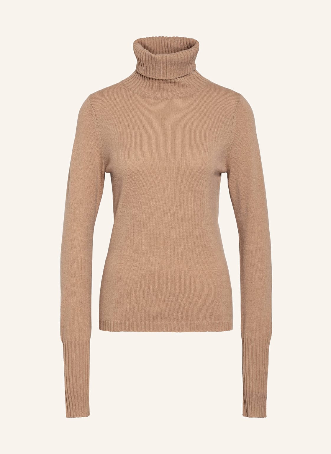 Image of Ftc Cashmere Rollkragenpullover Aus Cashmere beige