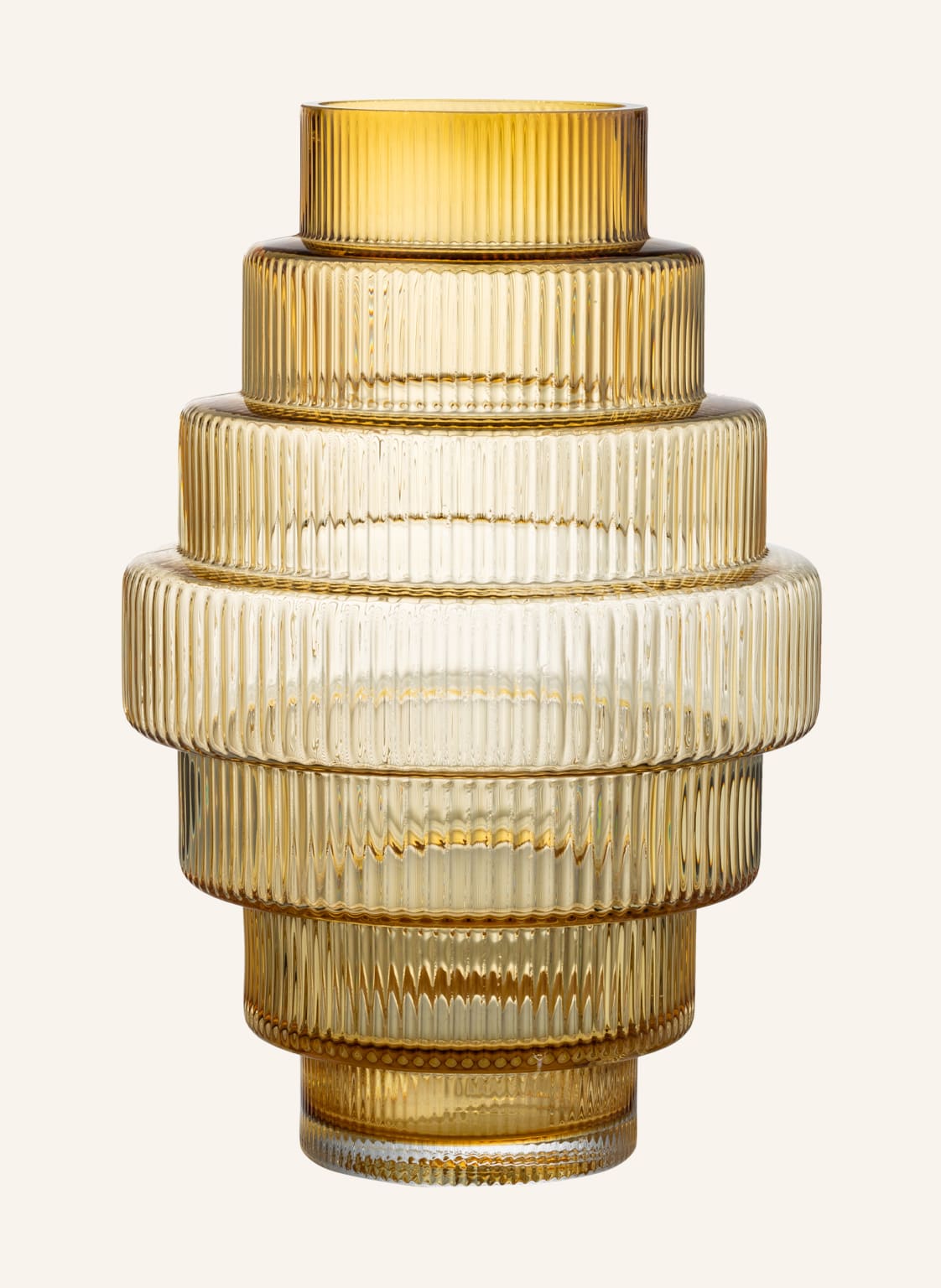 Image of Pols Potten Vase Steps gelb