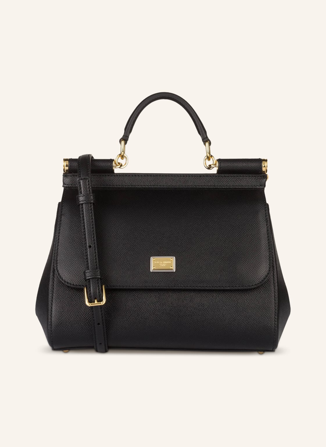 Image of Dolce & Gabbana Handtasche Miss Sicily Medium schwarz