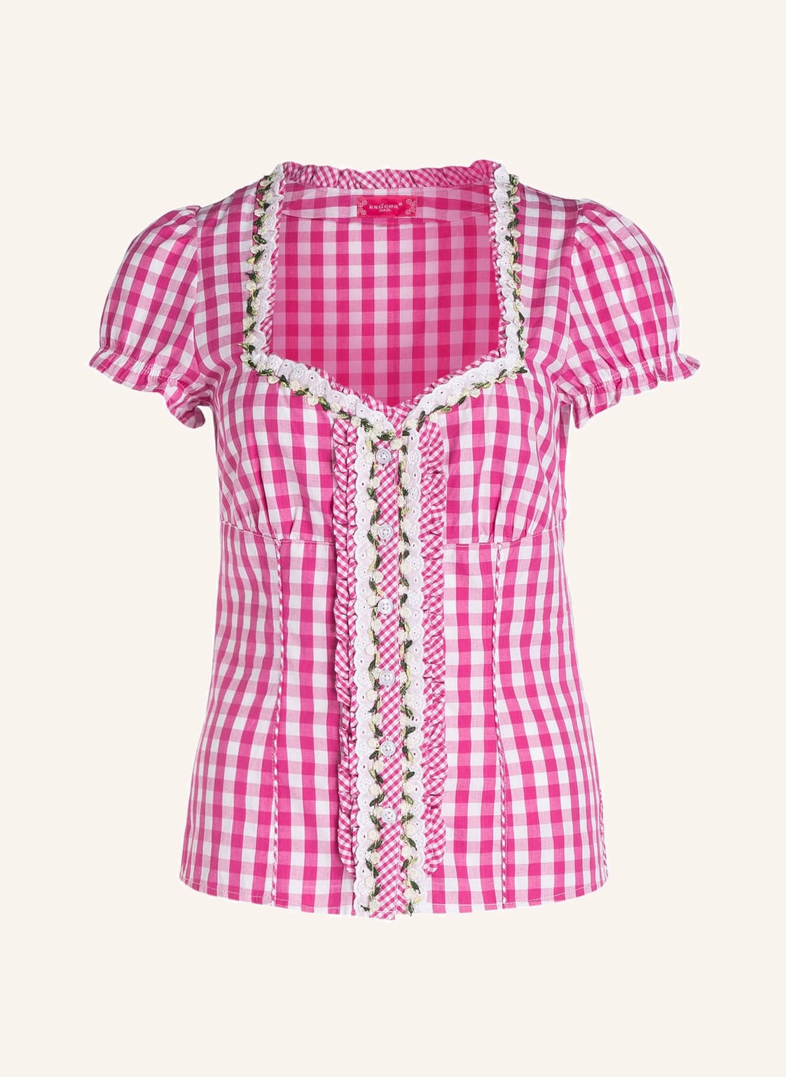 Image of Krüger Trachtenbluse pink