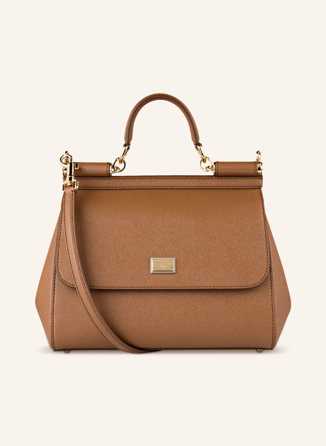 Image of Dolce & Gabbana Handtasche Miss Sicily Medium braun