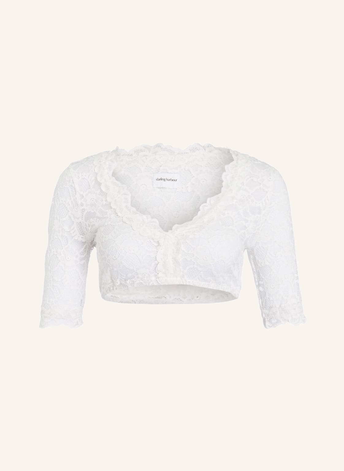 Image of Darling Harbour Dirndlbluse weiss