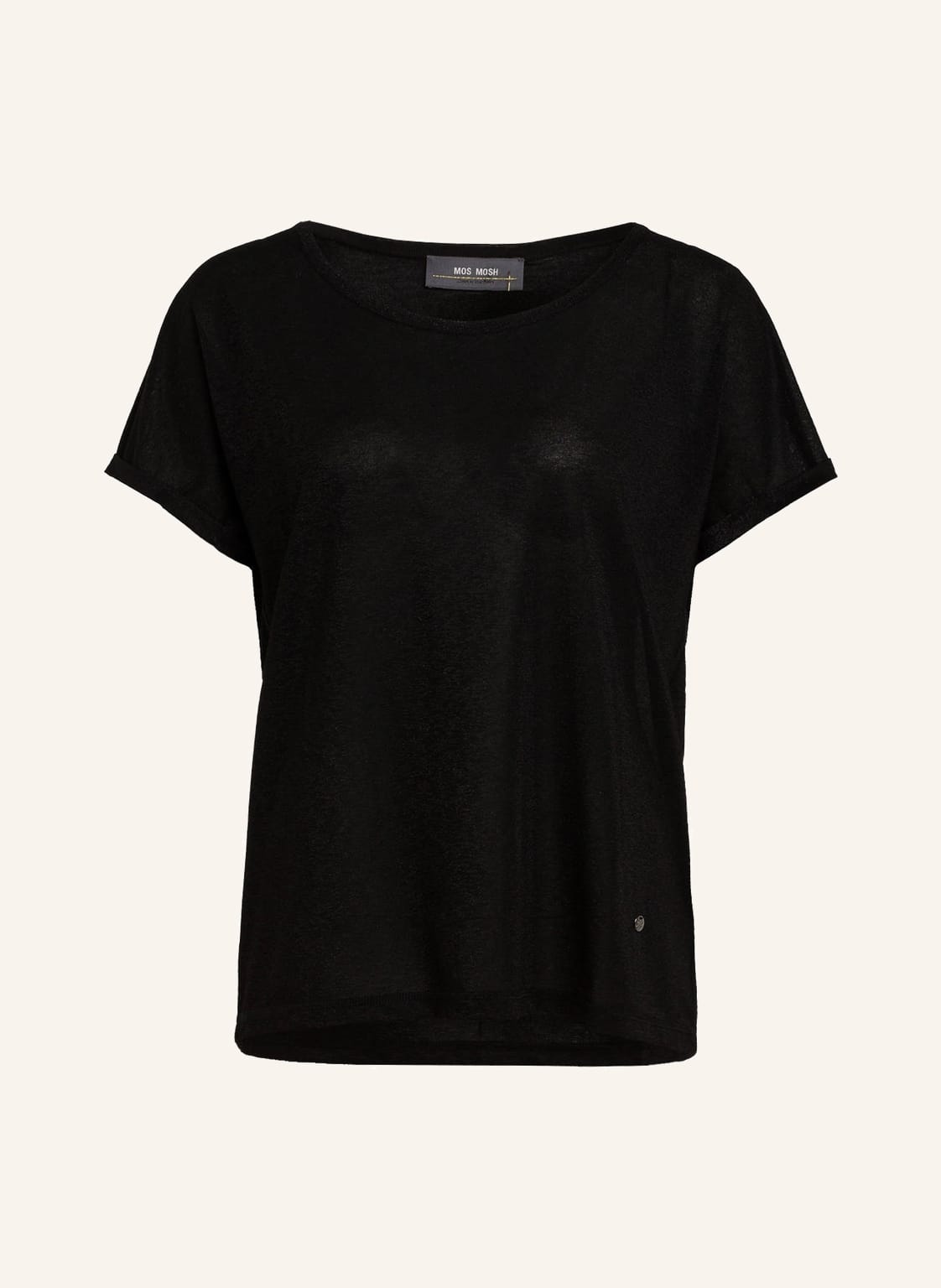 Image of Mos Mosh T-Shirt schwarz