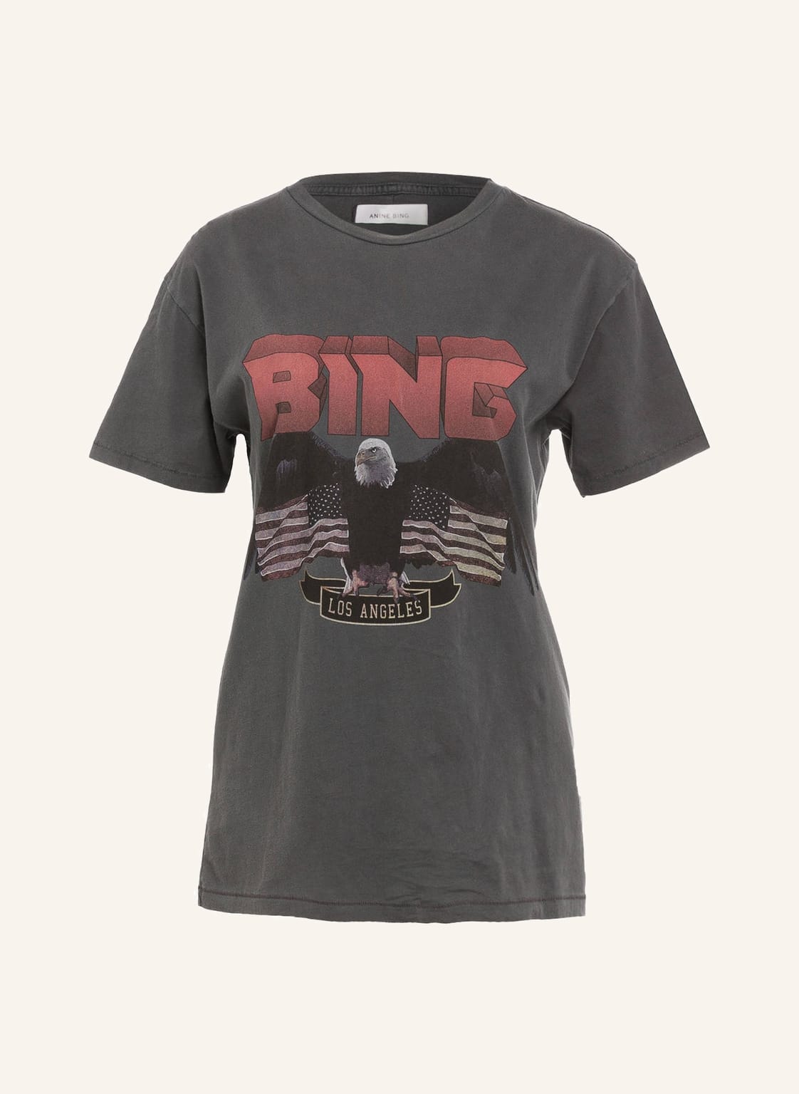Image of Anine Bing T-Shirt schwarz