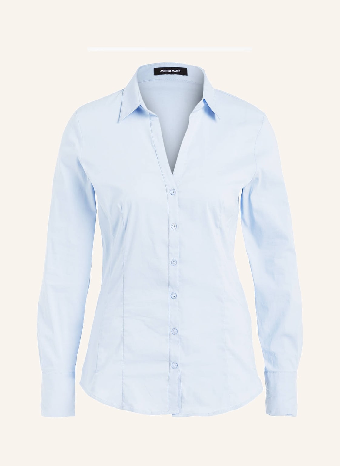Image of More & More Bluse blau