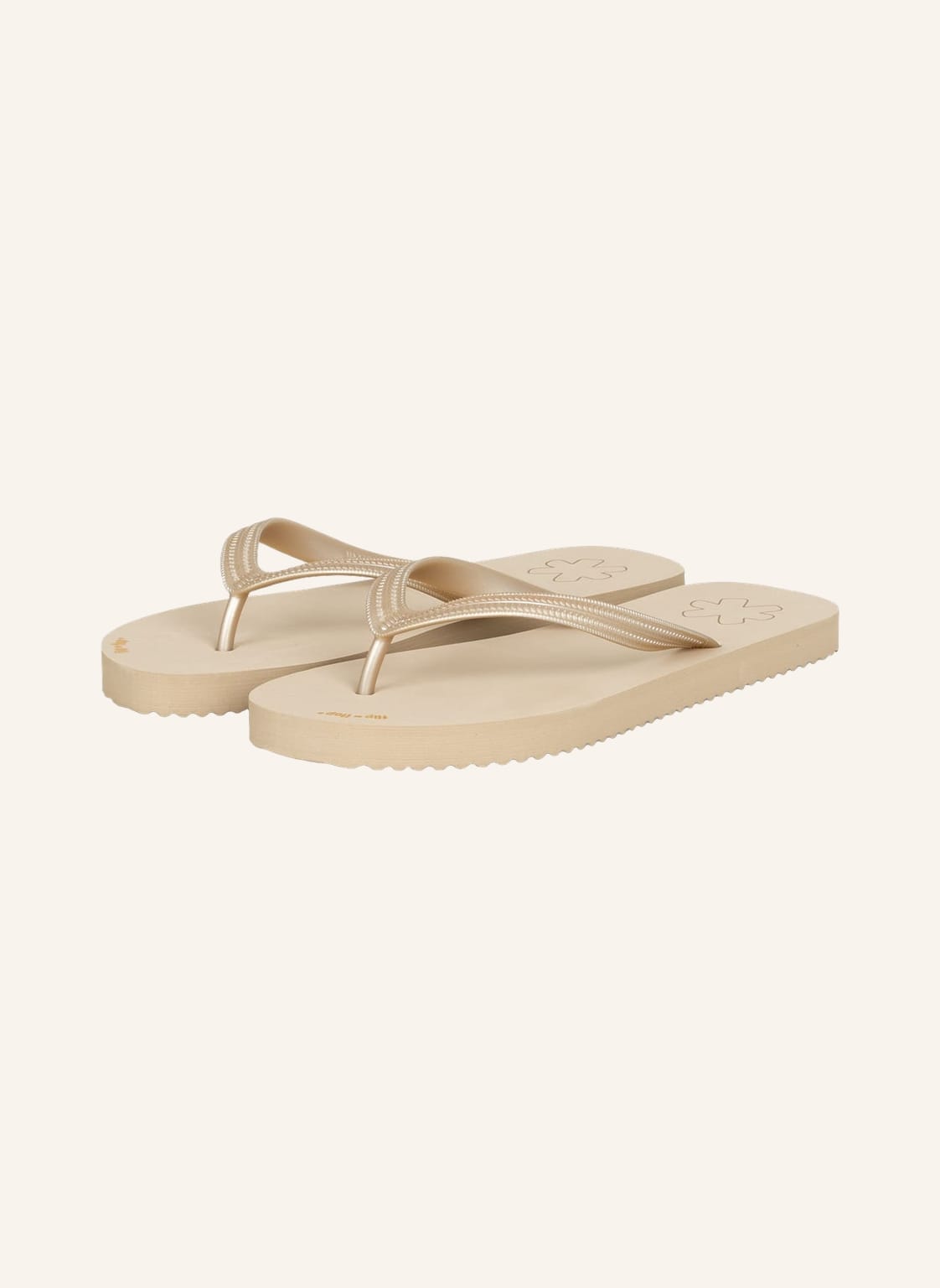 Image of Flip*Flop Zehentrenner Originals Metallic beige