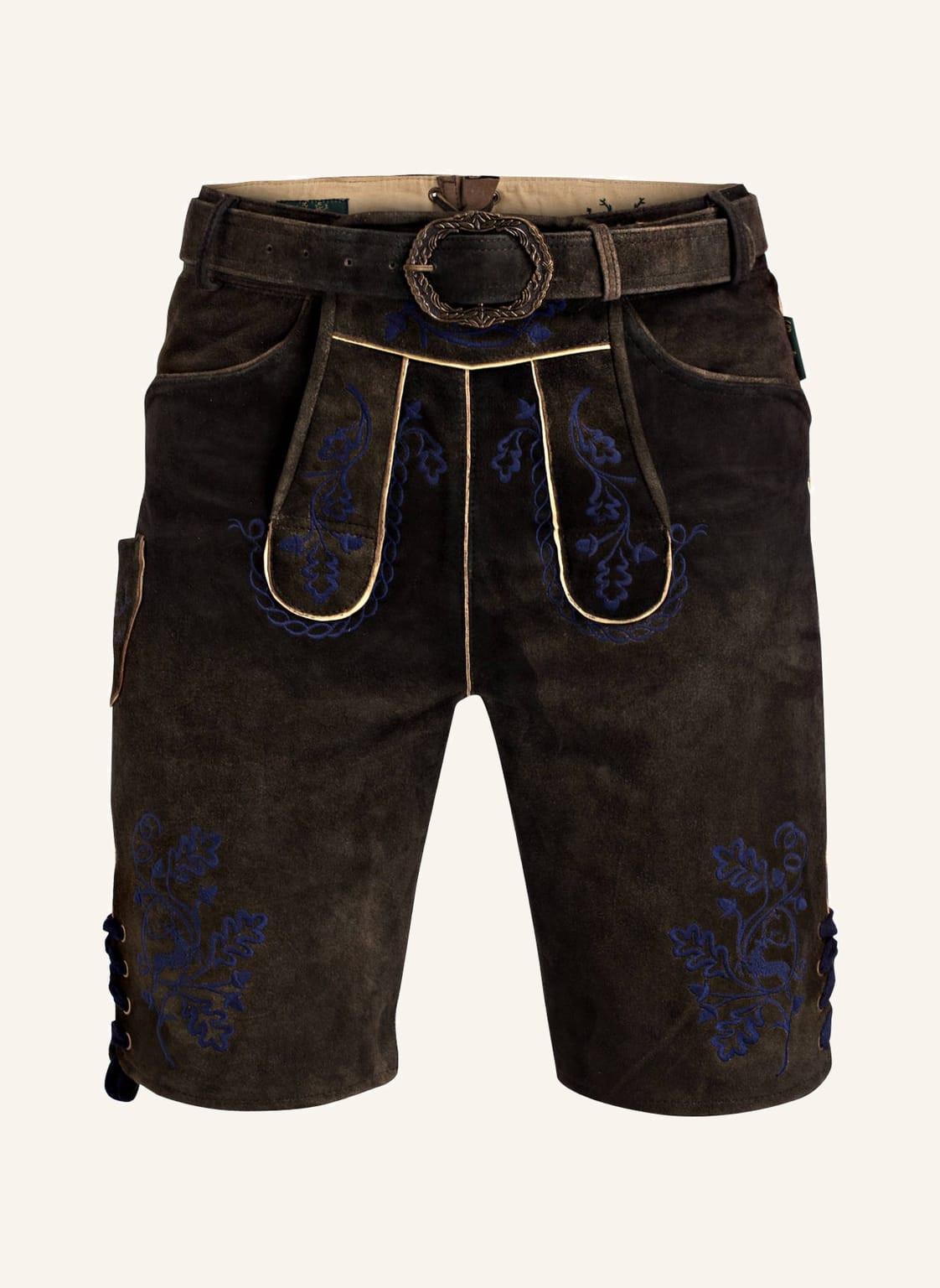 Image of Wiesnkönig Trachten-Lederhose Herbert braun