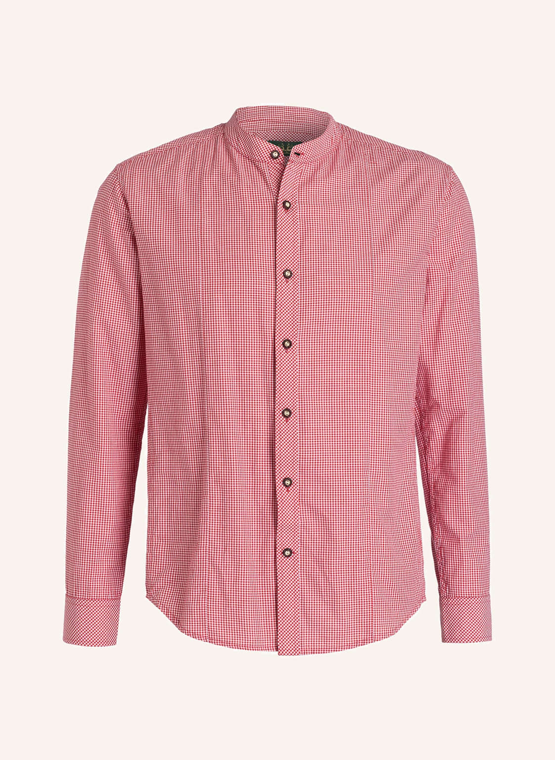 Image of Wiesnkönig Trachtenhemd Lasse rot