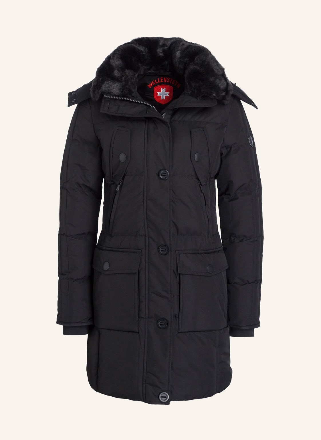 Image of Wellensteyn Steppmantel Centurion schwarz