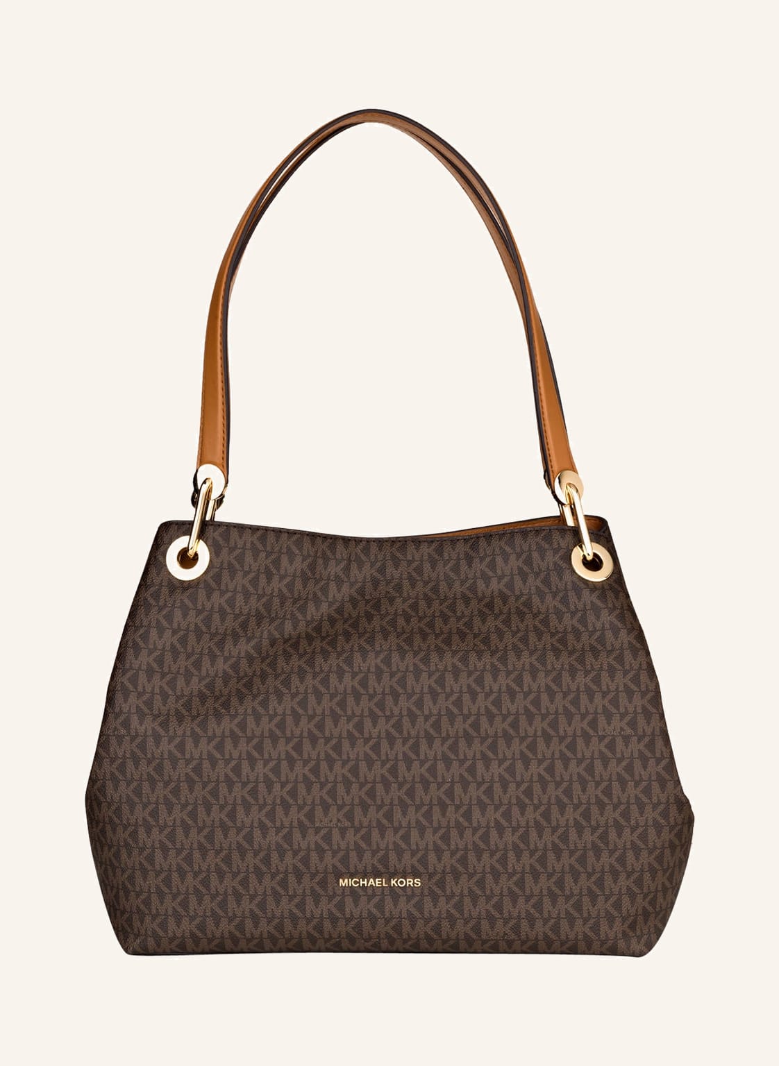 Image of Michael Kors Schultertasche Raven braun