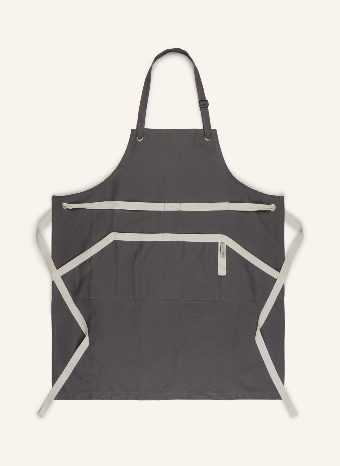 Image of Le Creuset Schürze grau
