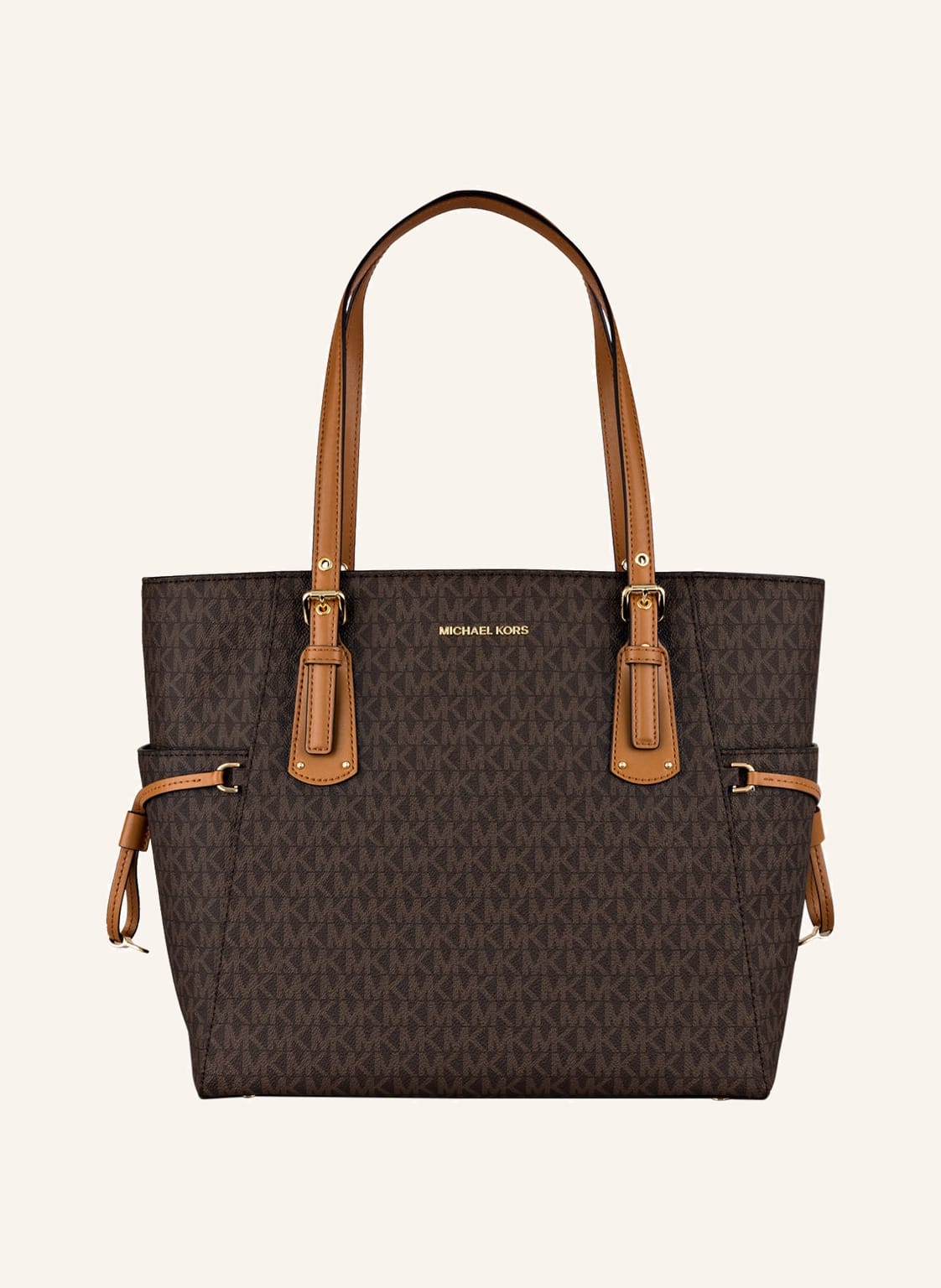 Image of Michael Kors Shopper Voyager braun
