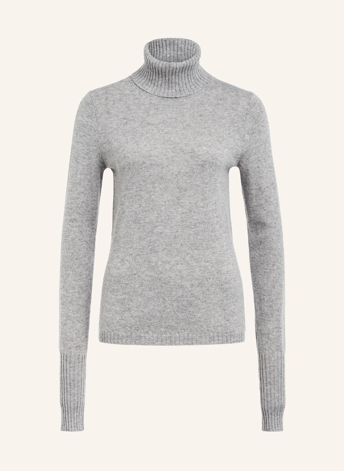 Image of Ftc Cashmere Rollkragenpullover Aus Cashmere grau