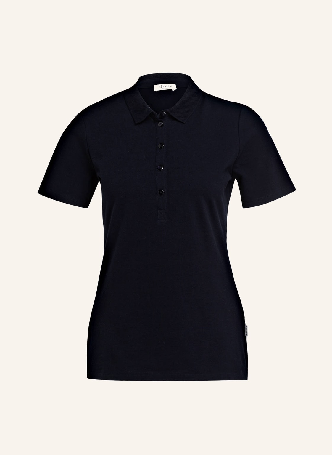 Image of Maerz Muenchen Piqué-Poloshirt blau