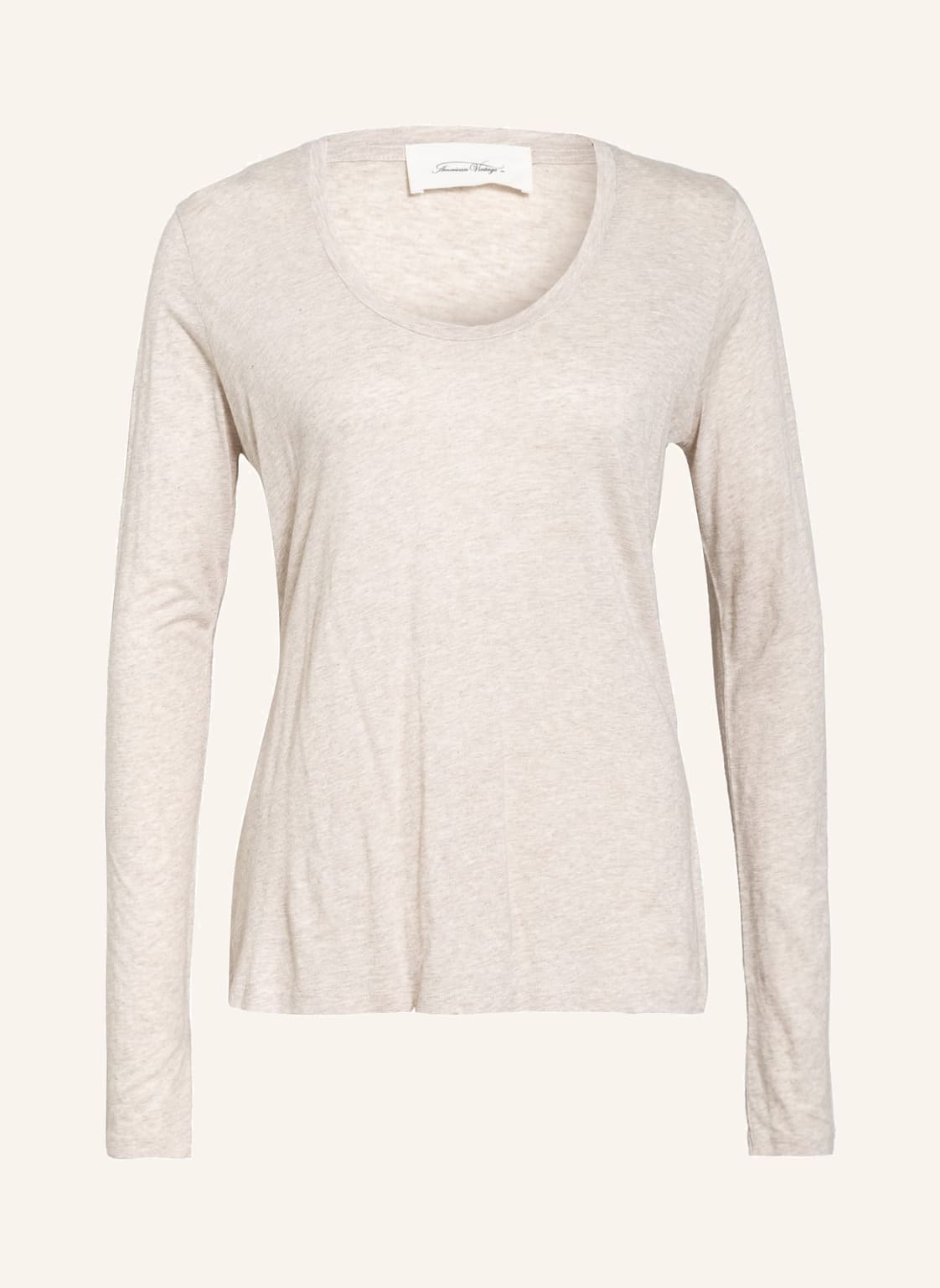 Image of American Vintage Longsleeve Jacksonville weiss