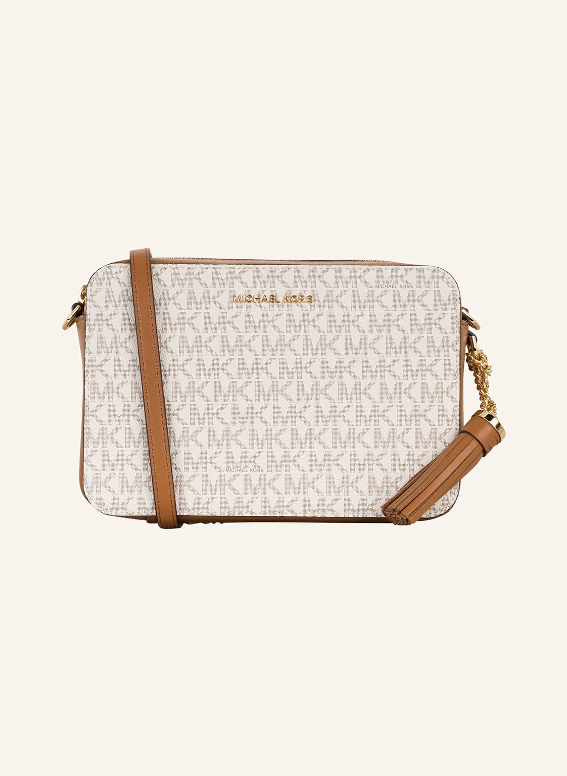 Image of Michael Kors Umhängetasche Ginny Medium beige