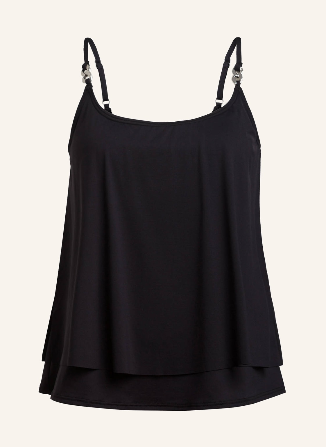 Image of Michael Kors Tankini-Top Iconic Solids schwarz