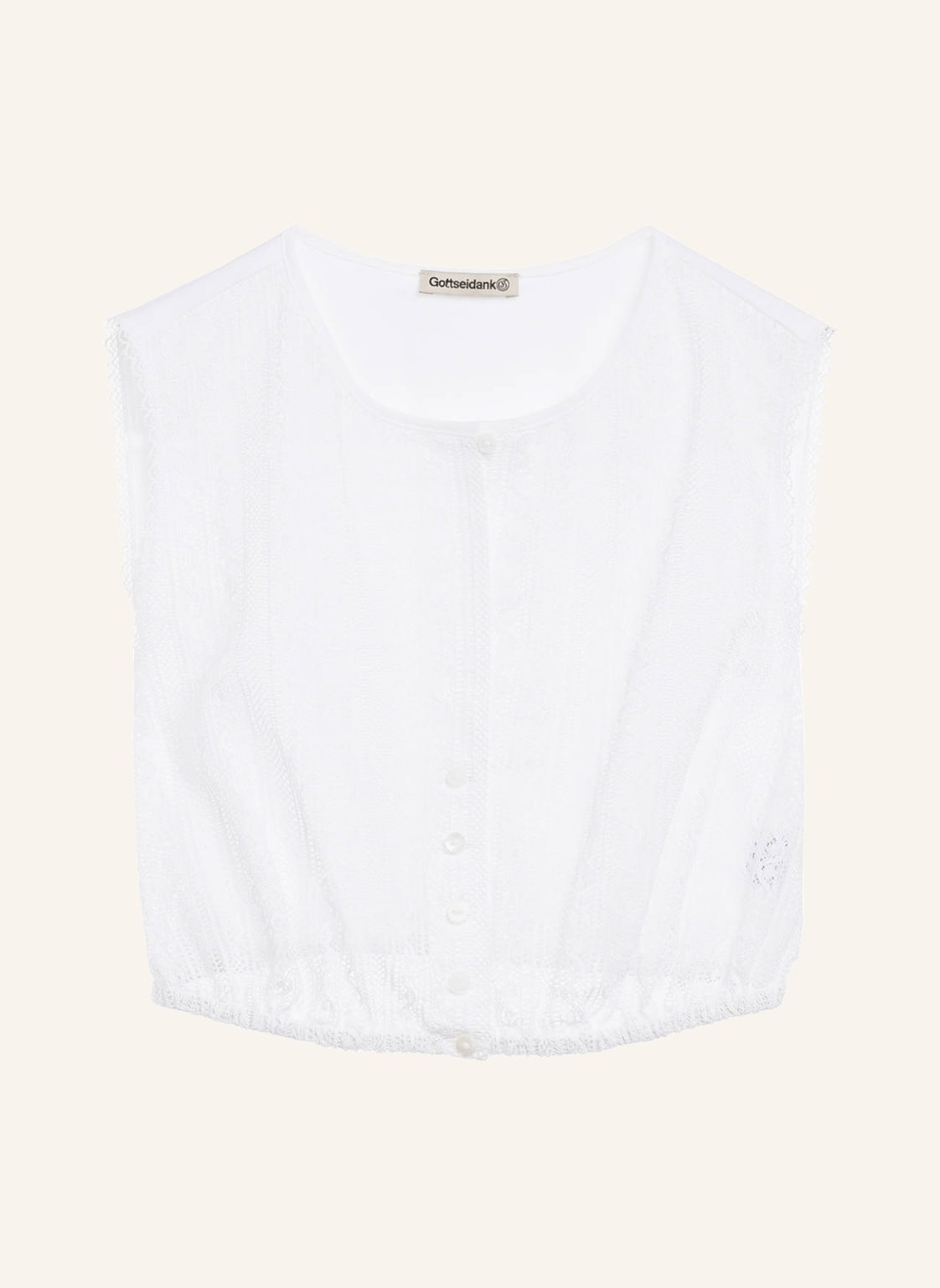 Image of Gottseidank Dirndbluse weiss