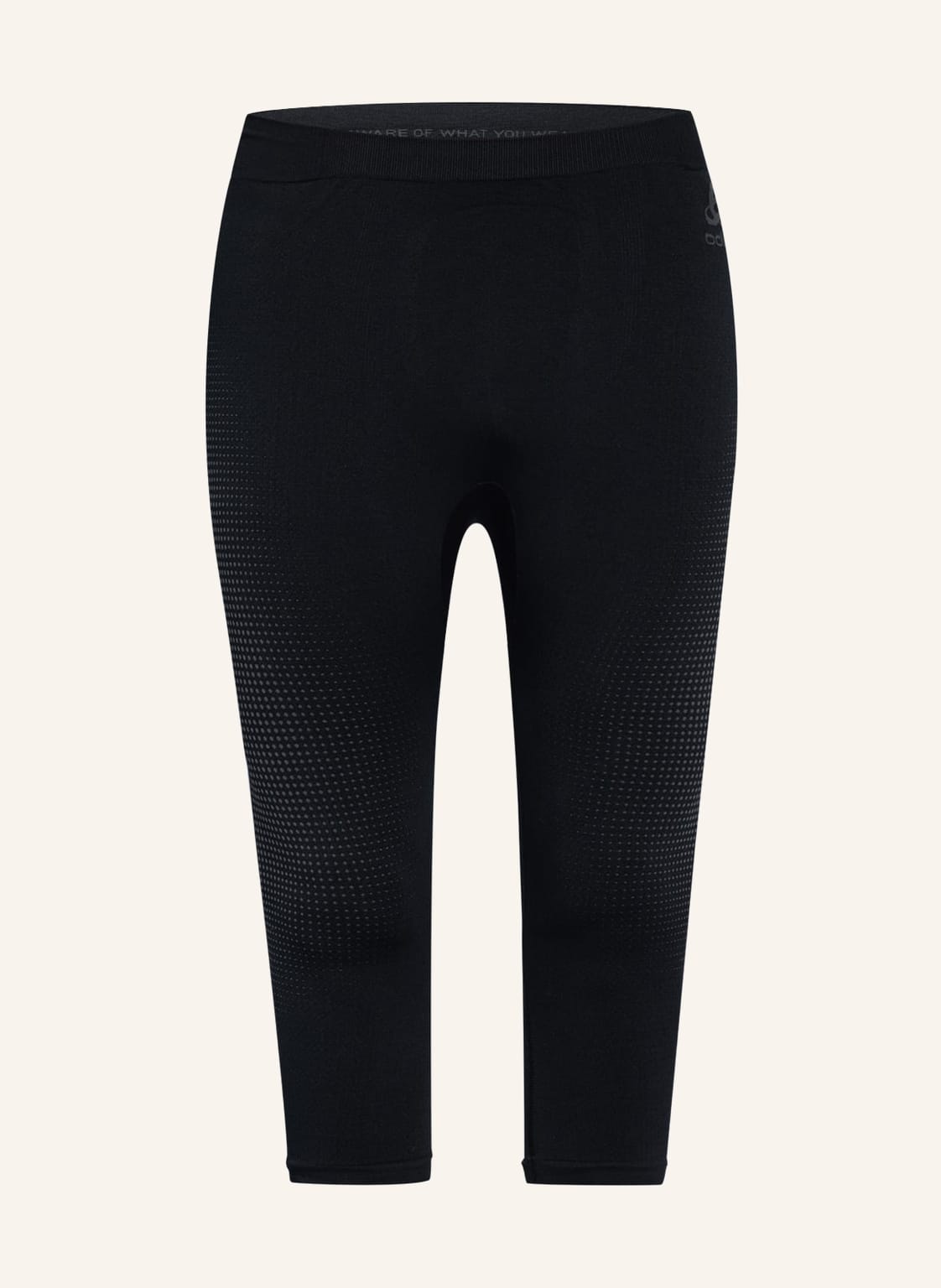 Image of Odlo Funktionswäsche-Hose Performance Warm Eco Mit Verkürzter Beinlänge schwarz