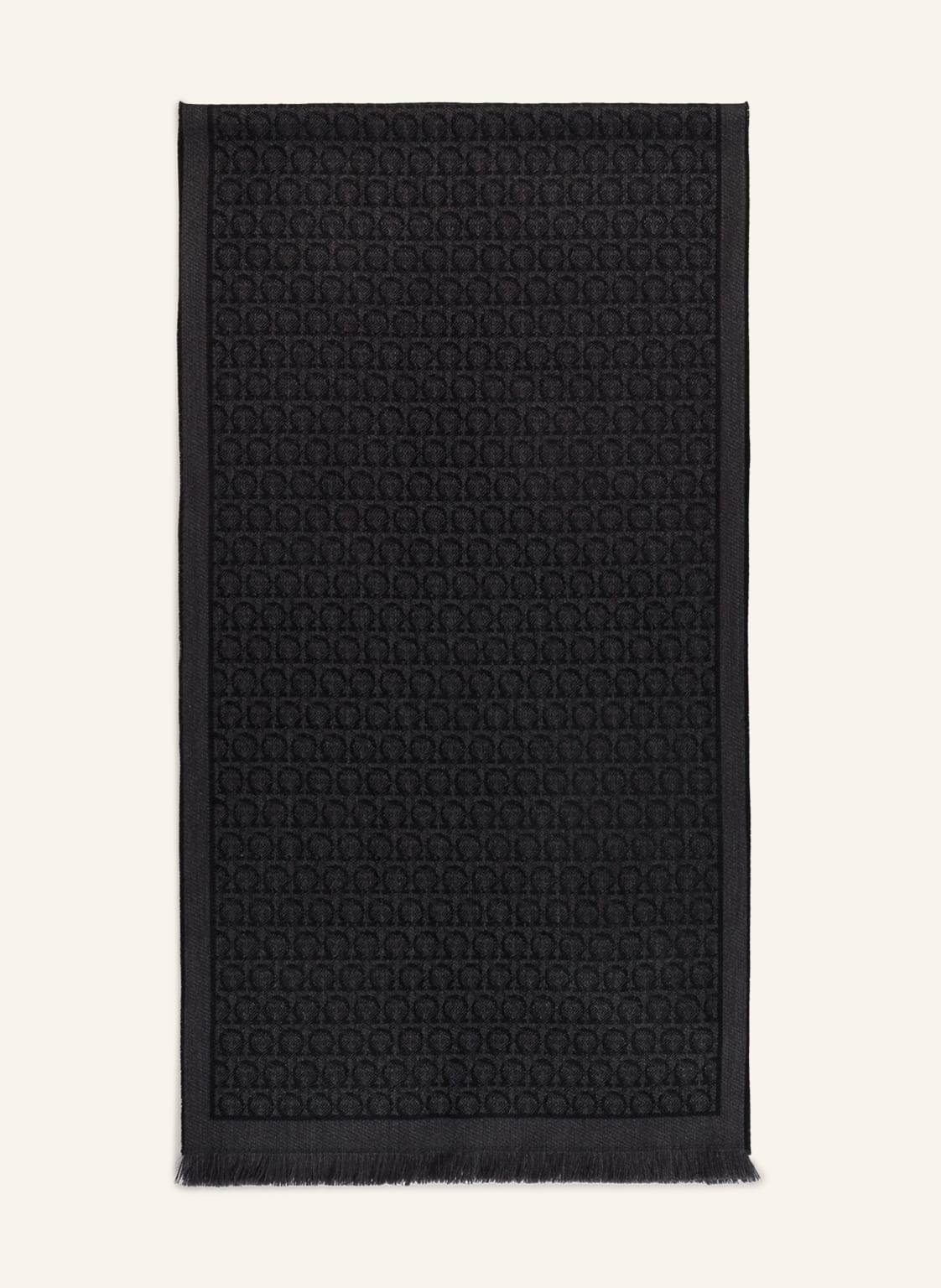 Image of Ferragamo Schal The Gan schwarz