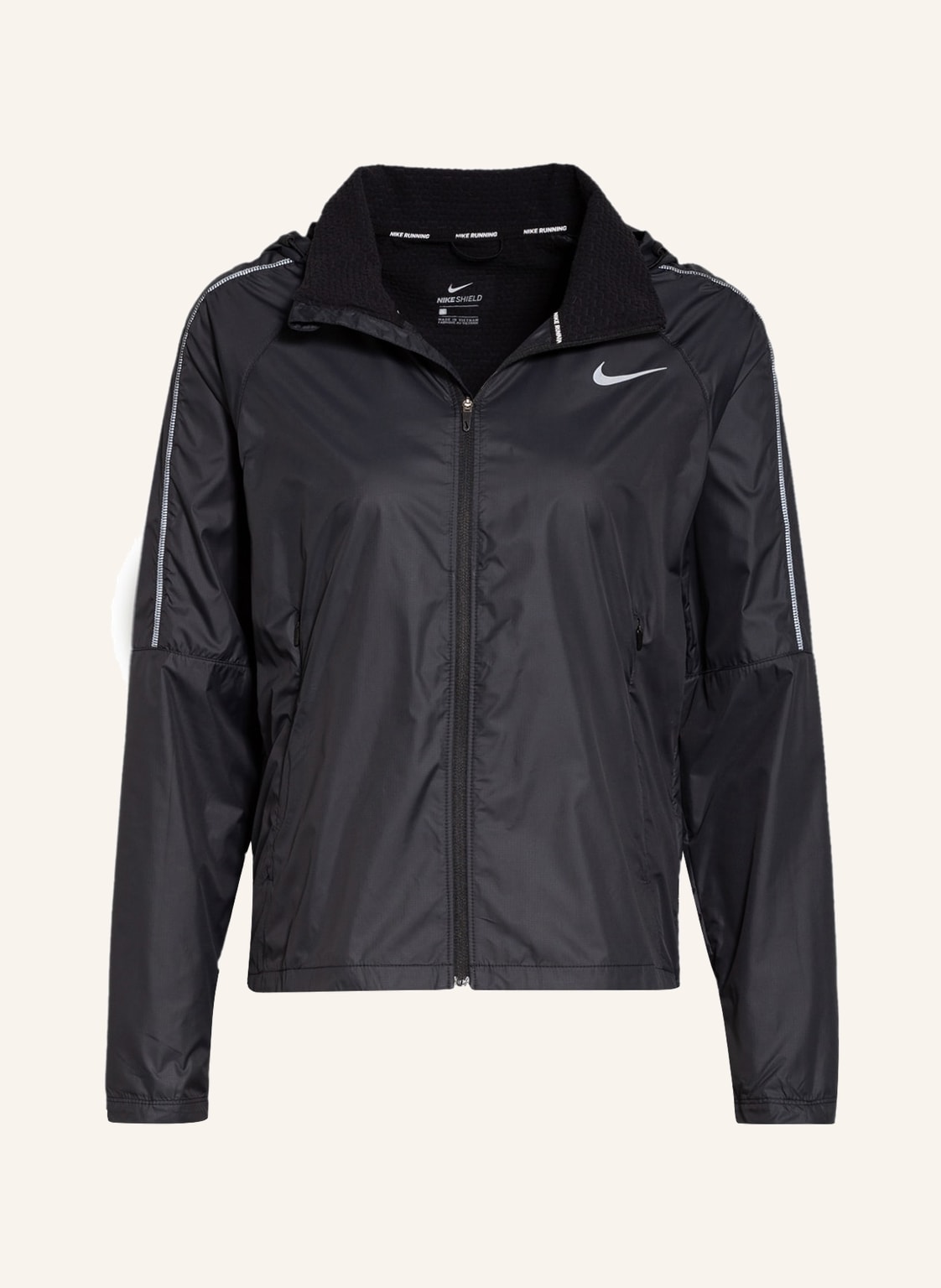 Image of Nike Laufjacke Shield schwarz