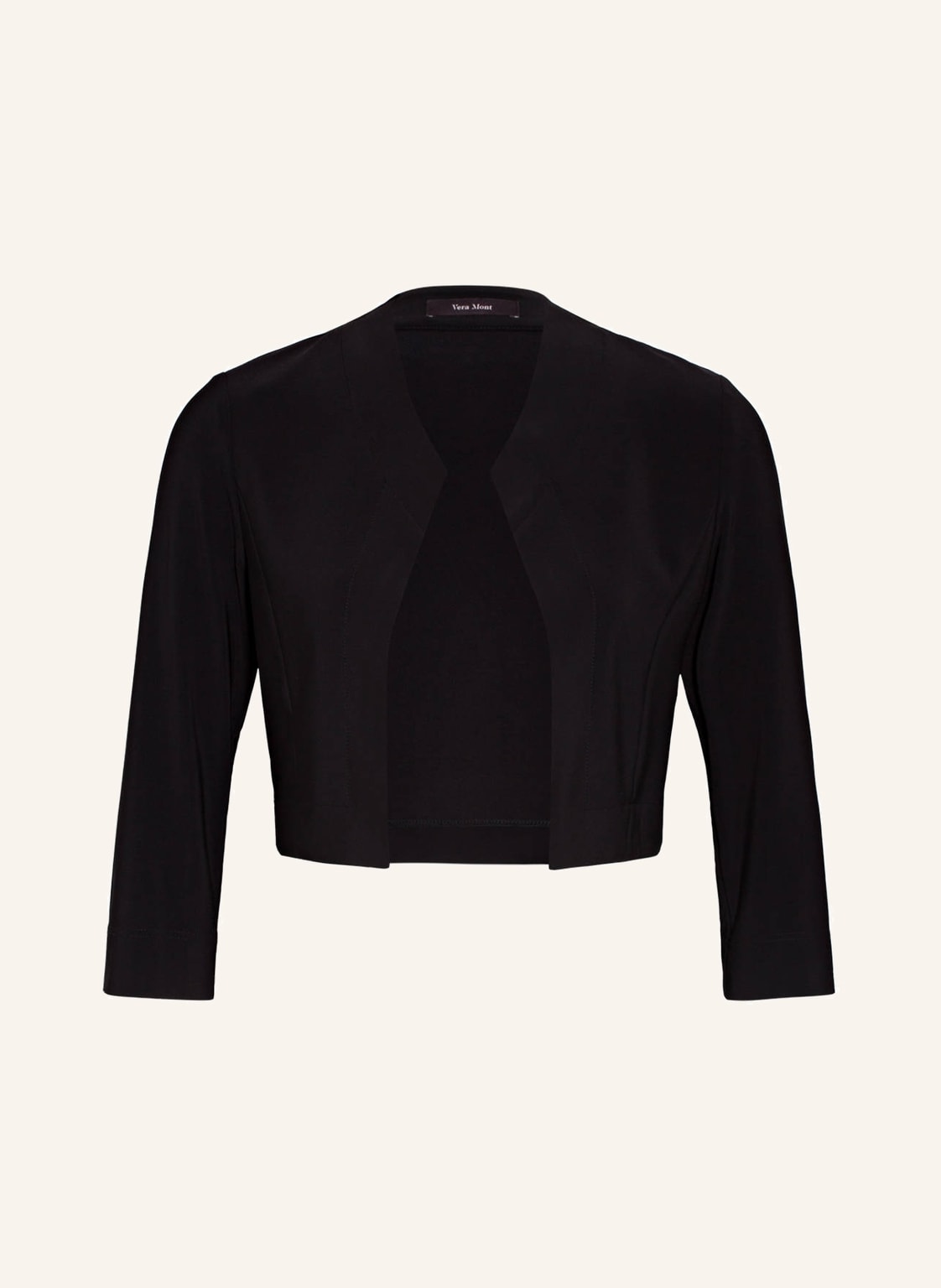 Image of Vera Mont Bolero Mit 3/4-Arm schwarz