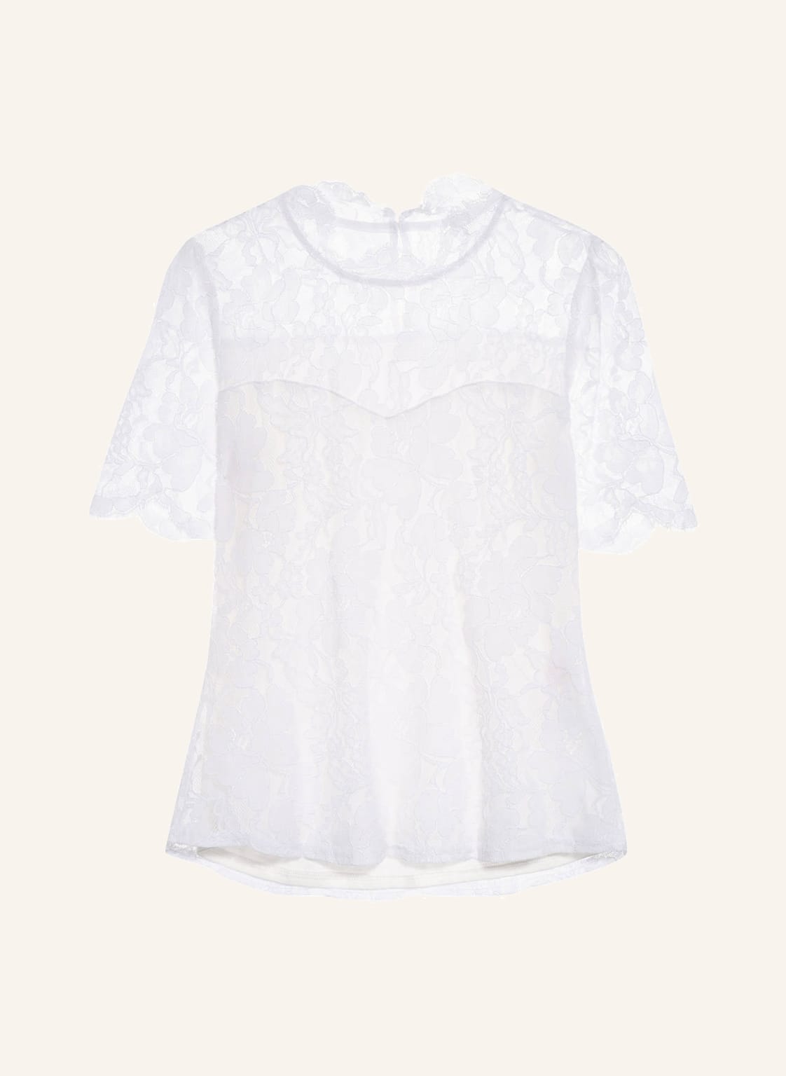 Image of Spieth & Wensky Trachtenbluse Pin weiss