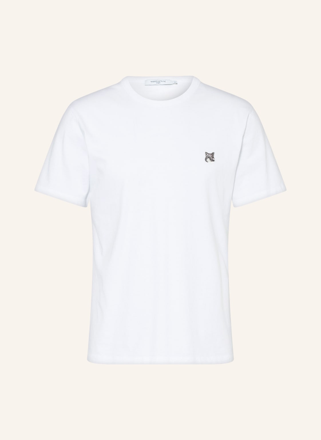 Image of Maison Kitsuné T-Shirt weiss