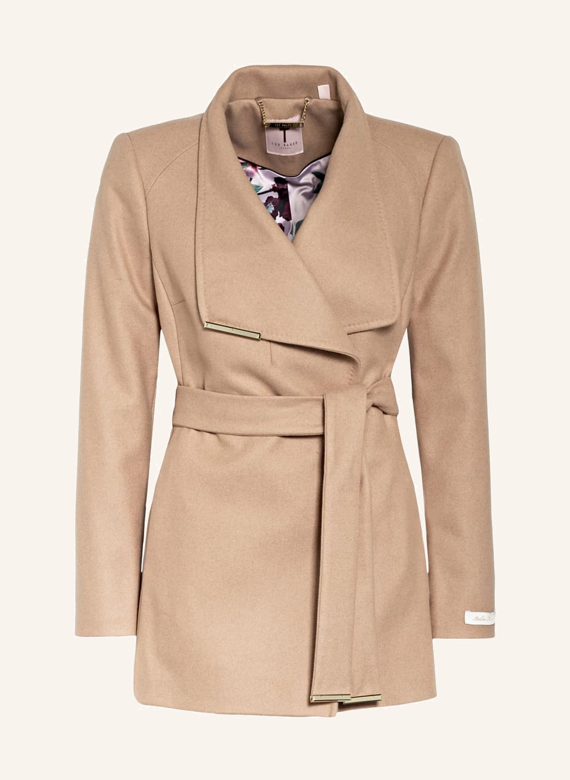 Image of Ted Baker Wollmantel Rosess braun