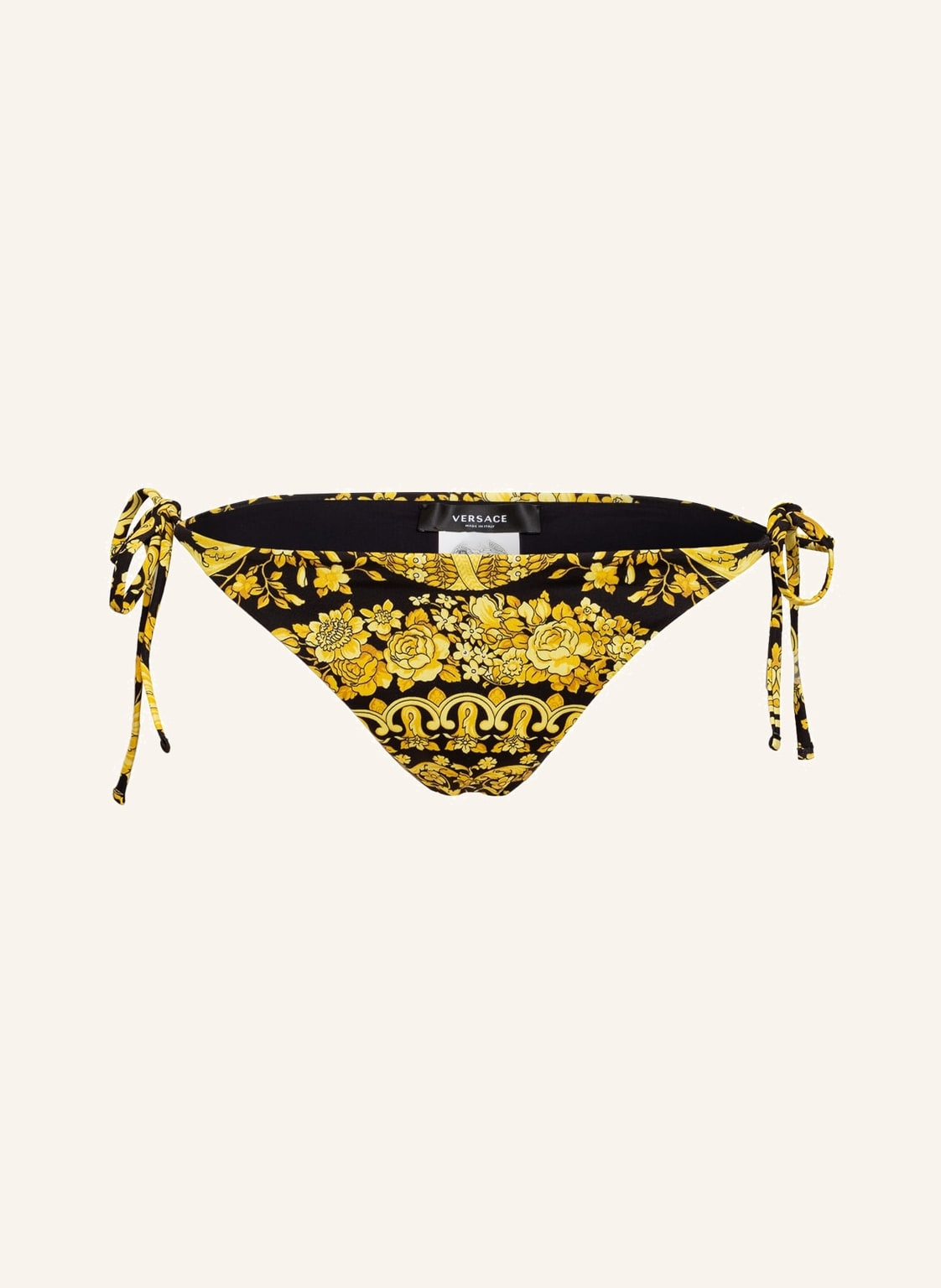 Image of Versace Triangel-Bikini-Hose gelb