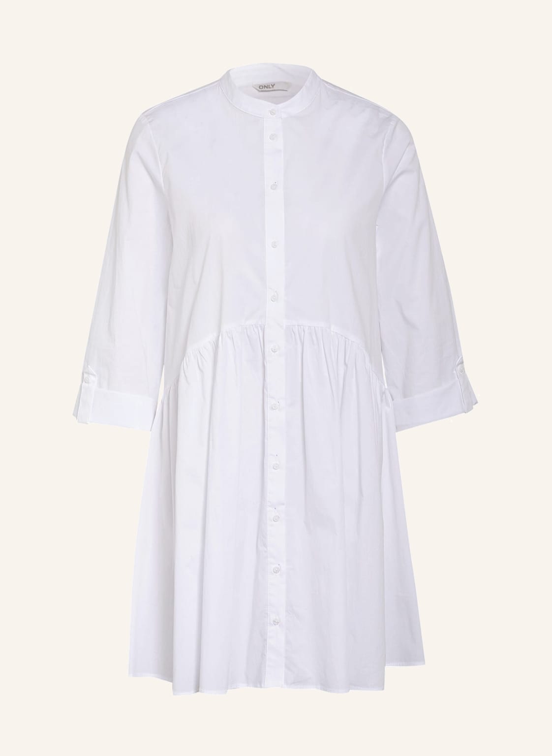 Image of Only Kleid Mit 3/4-Arm weiss