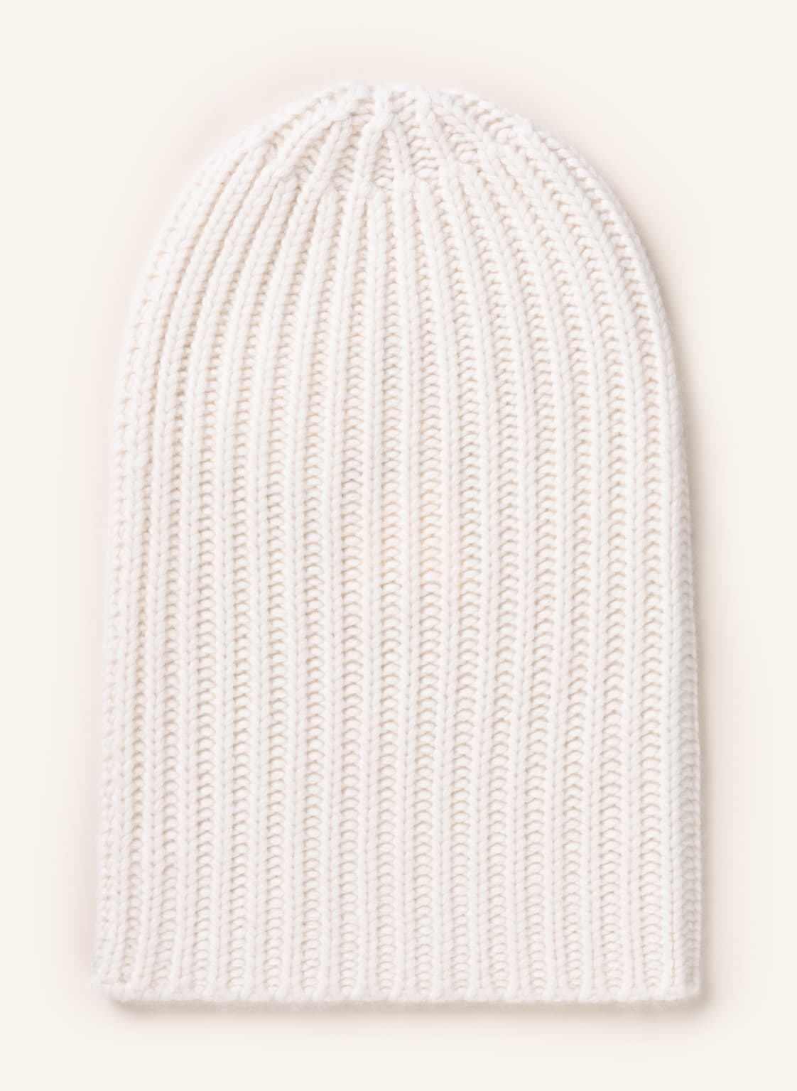 Image of Hurray Cashmere-Mütze weiss