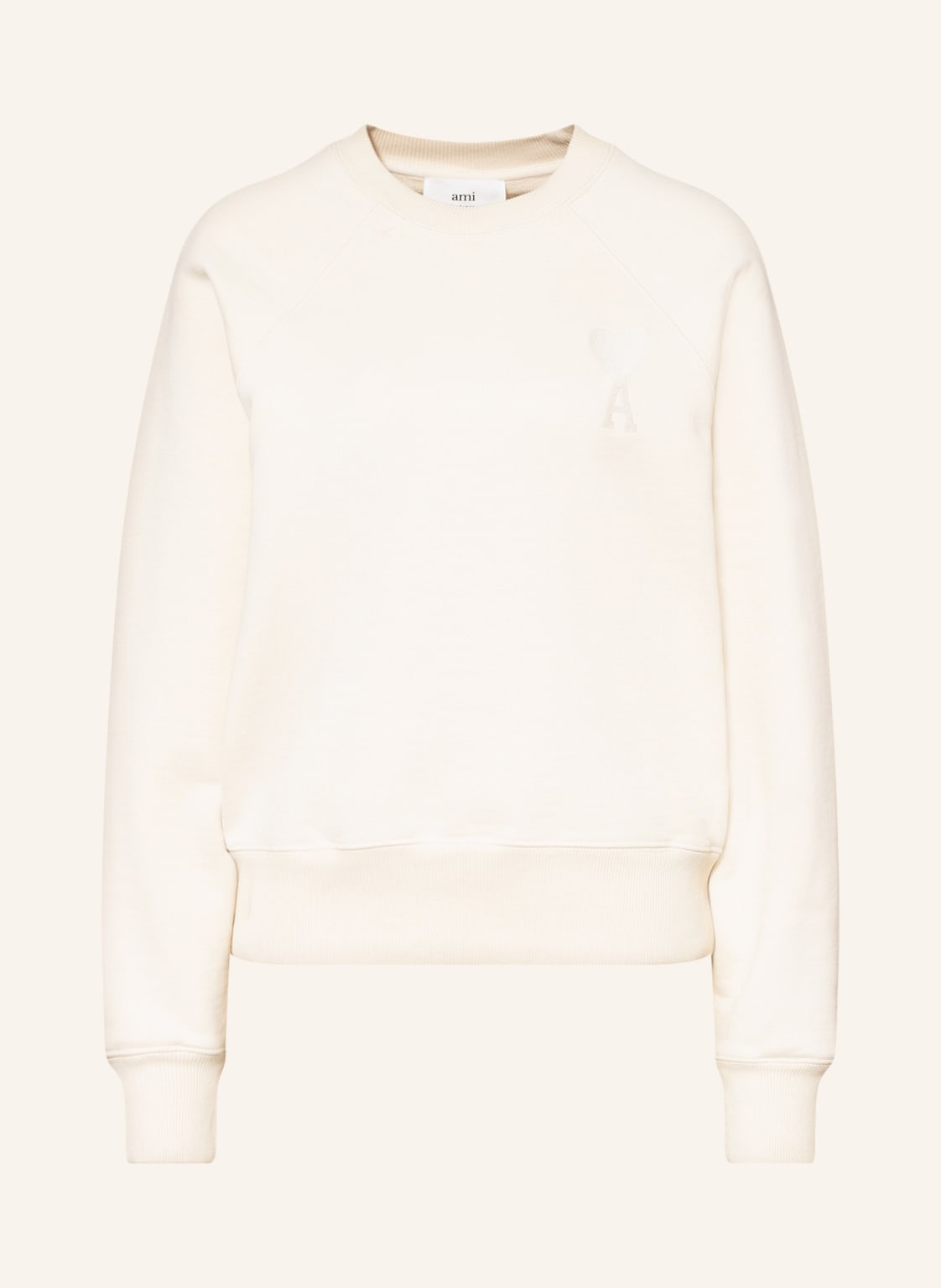 Image of Ami Paris Sweatshirt weiss